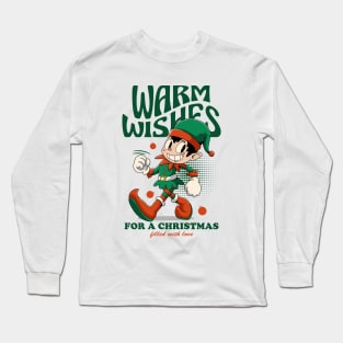 Warm Wishes Christmas Long Sleeve T-Shirt